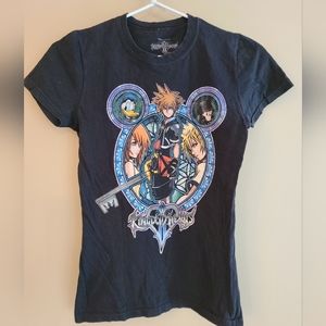KINGDOM HEARTS Tee. By Disney. Women's small.